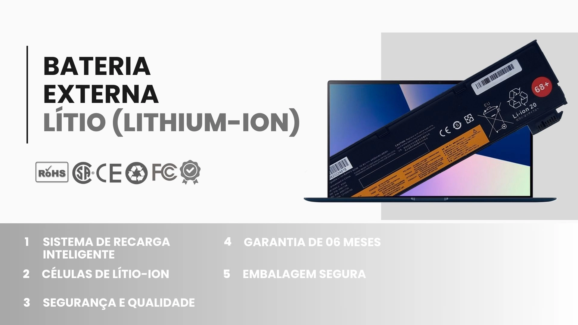 Bateria para Notebook