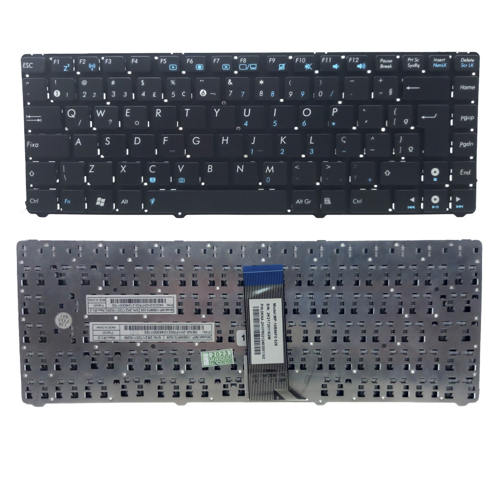 Teclado para Asus Eee Pc 1201 1201n 1215n 1215p U20