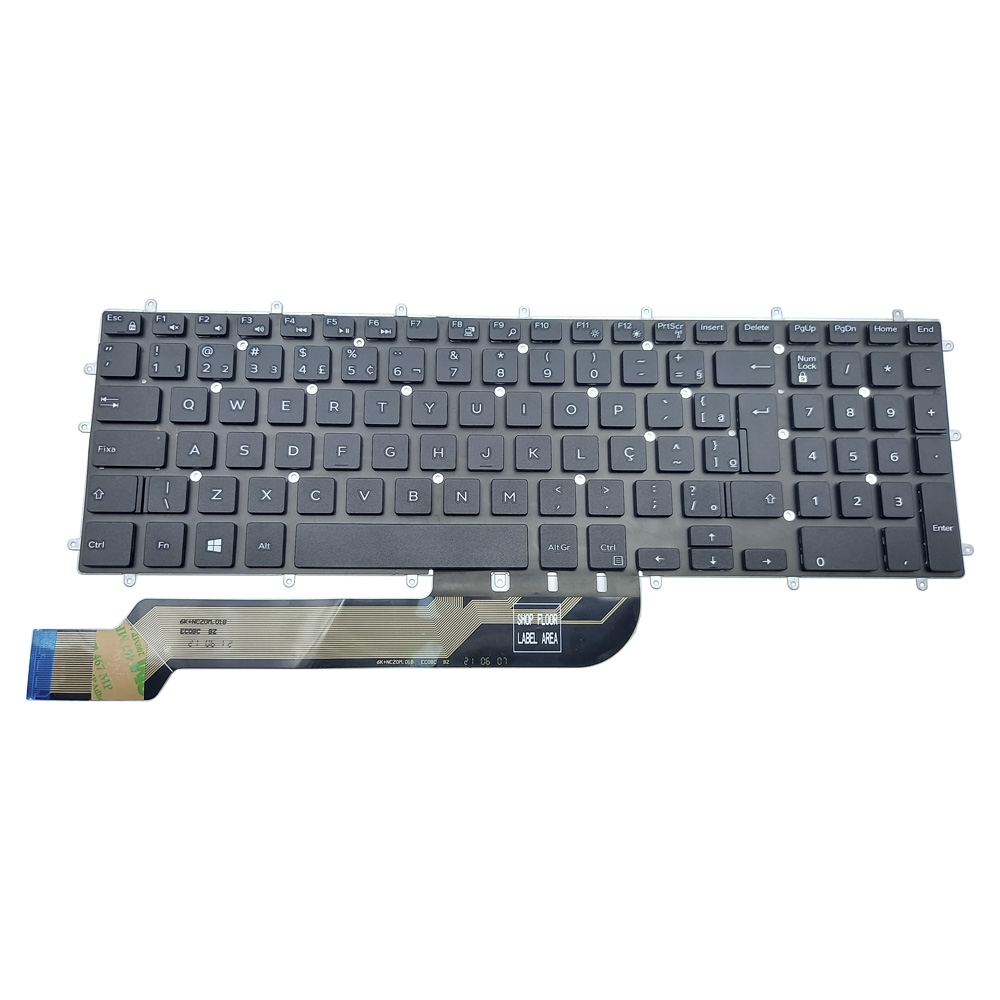 Teclado para Dell Inspiron G3-3579 G3-3779 G5-5587 G7-7588