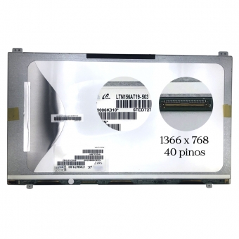 Tela para Samsung Np300 Np305 Np550p5c Ltn156at19-001