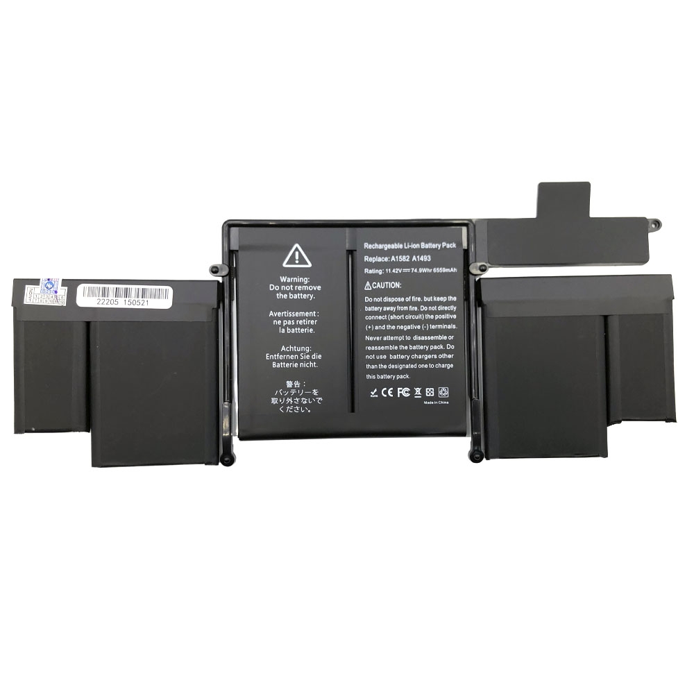 Bateria para Notebook Apple Macbook A1493 Pro 13 Retina A1502 Ano 2013 2014 11.42V 74.9Whr 6559mAh - A1502