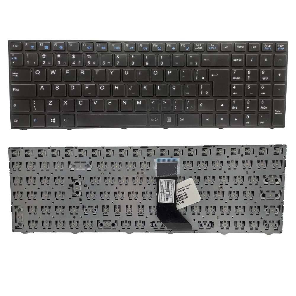 Teclado para Sony Vaio Fit 15s Vjf154f11x Vjf155f11x-b0121b