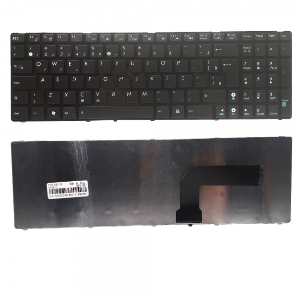 Teclado para Asus X52 X53 K52 K53 K72 K73 Ul50 X64 X72 N61 A53