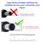 Fonte para Notebook Dell 19.5v 3.34a 65w 7.4mm x 5.0 mm