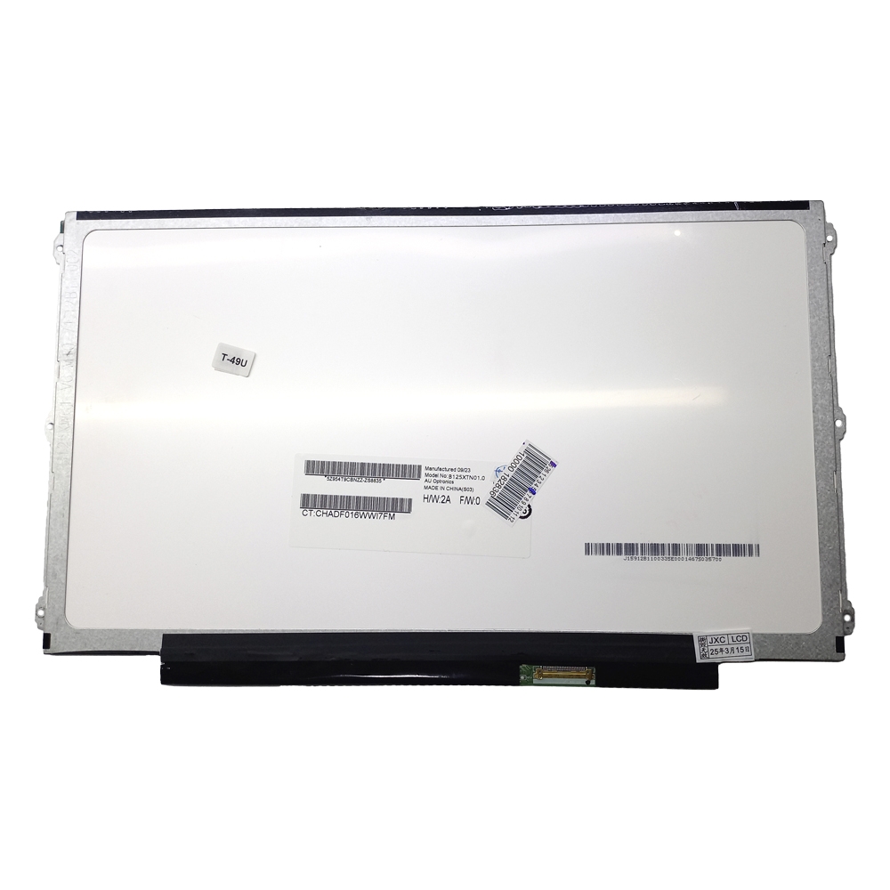 Tela 12.5 Hd Slim B125XTNO 1.0 1366x768p 30 pinos