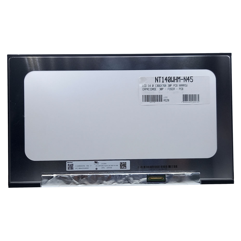 Tela 14.0 Led Slim Dell Latitude 5401 P98g001 Nt140whm-n45 - Dell Latitude 5401 P98g001