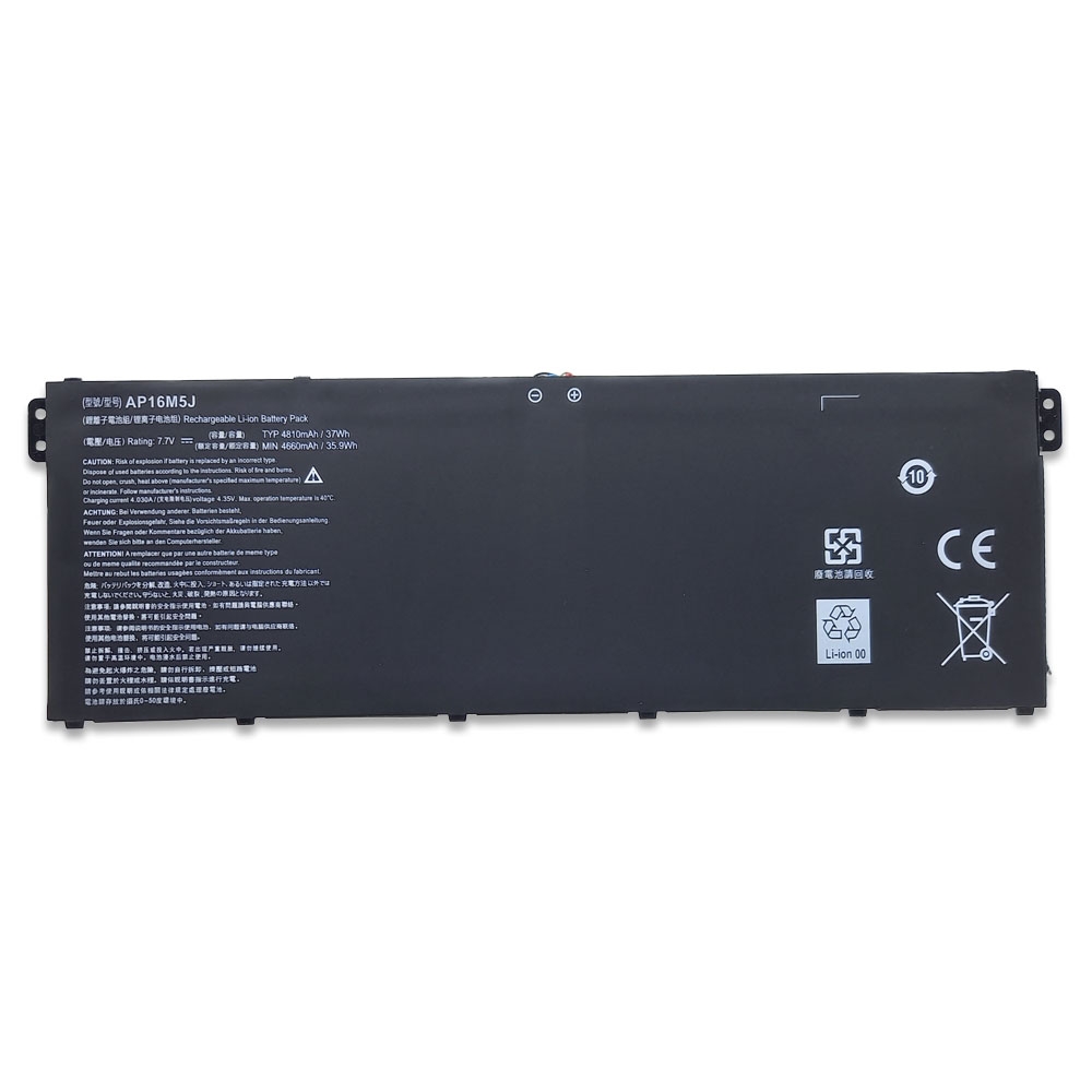 Bateria para Acer Aspire 3-a315-33-p6hg 7.7v 4810mAh AP16M5J