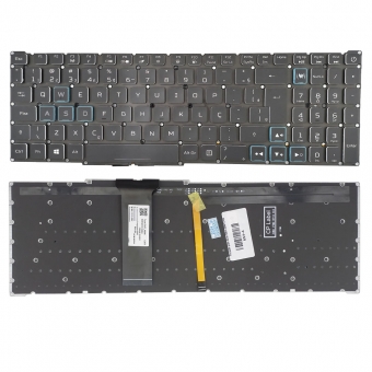 Teclado para Acer Predator Helios 300 Ph315-52 - Versão Rgb