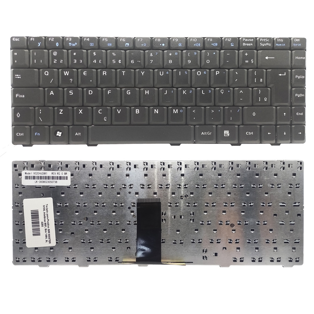 Teclado para Positivo Sim+ Master N100-af9