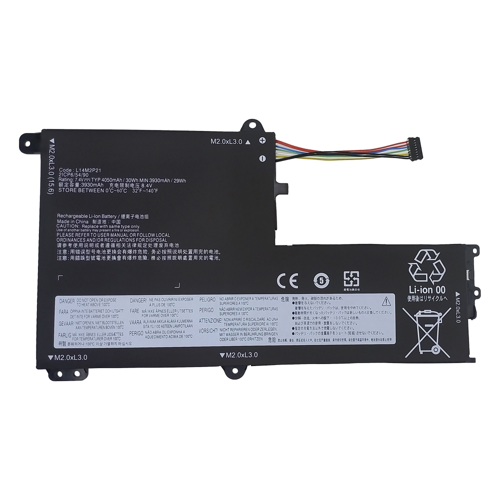 Bateria para Lenovo L14M2p21 7.4V 30Wh 4050mAh