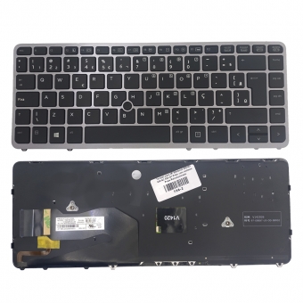 Teclado para Hp Elitebook 740 745 750 755 840 Serie G1 G2