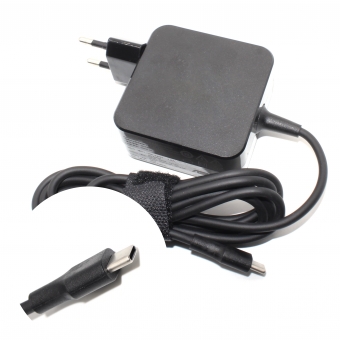 Fonte para Notebook Asus Zenbook3U T305C T303U 45W 5V3A 9V3A 12V3A 15V3A 18.5V2.5A 20V 2.25A Type C com Logo
