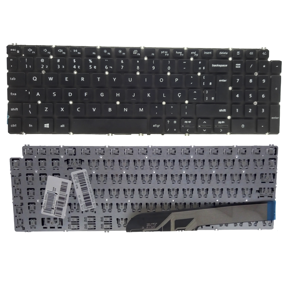Teclado para Dell Vostro 3510 V15-3510 3515 P112f