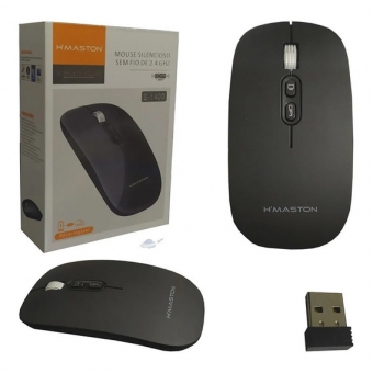 Mouse H´maston E-1400 2.4ghz  1200dpi s/fio