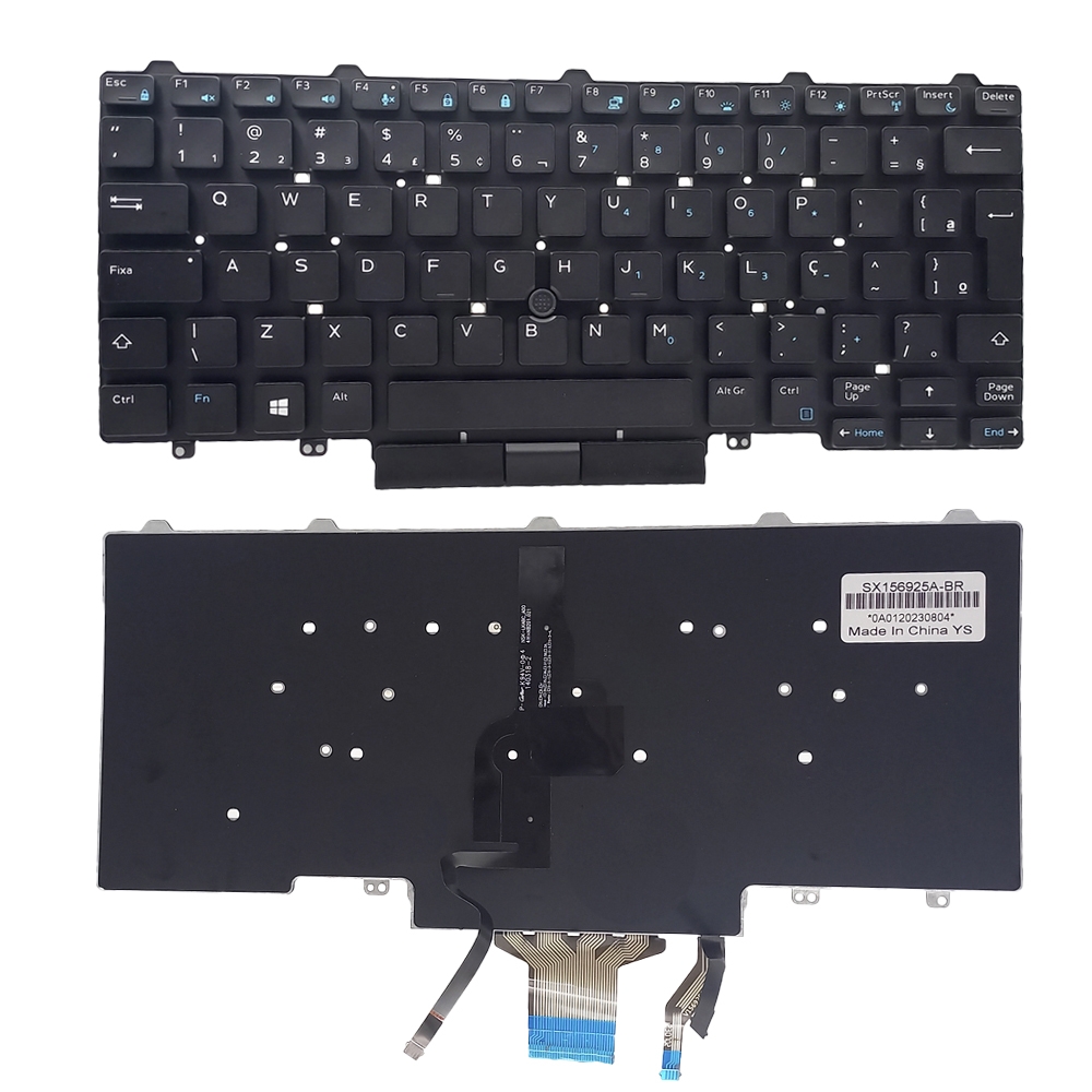 Teclado para Dell Latitude E5450 E5470 E7450 E7470 E7480 E7490