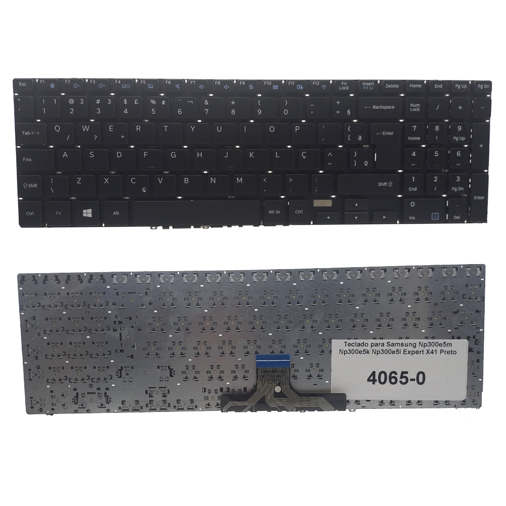 Teclado para Notebook Samsung Expert X41 Np300e5m-xf3br
