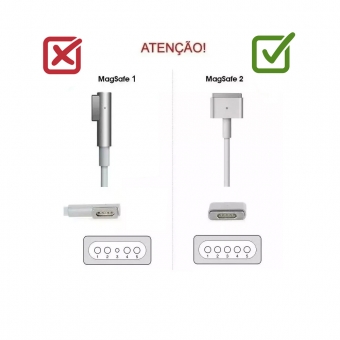 Fonte para Apple Macbook Pro A1398 Magsafe 2 85w